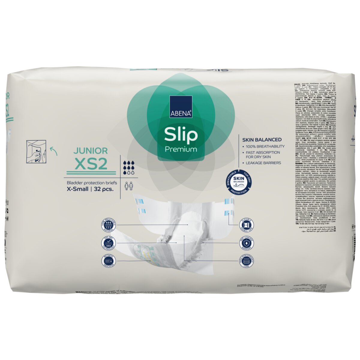 Imagem 0 de Fralda Slip Premium Júnior XS 2