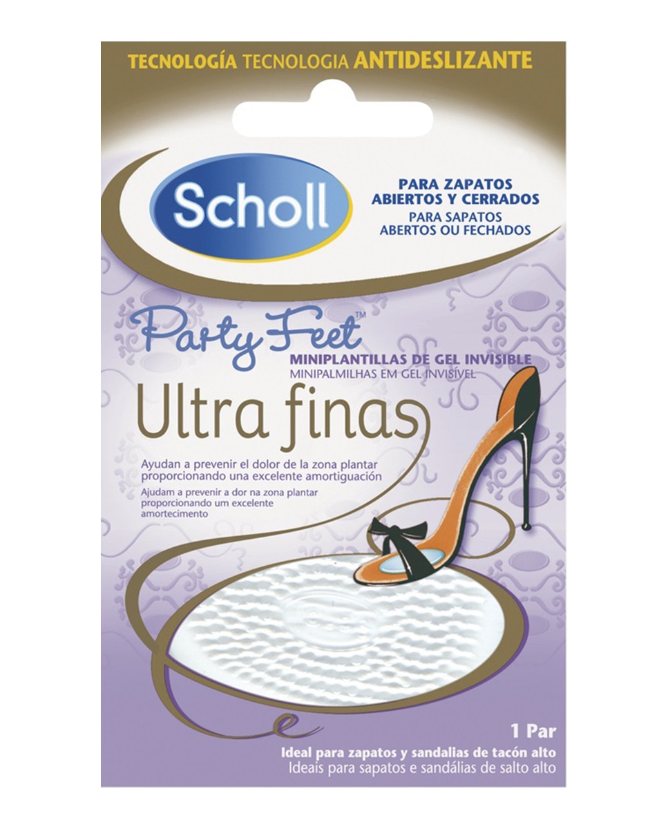 Mini Palmilhas Scholl Party Feet Ultra Finas 1