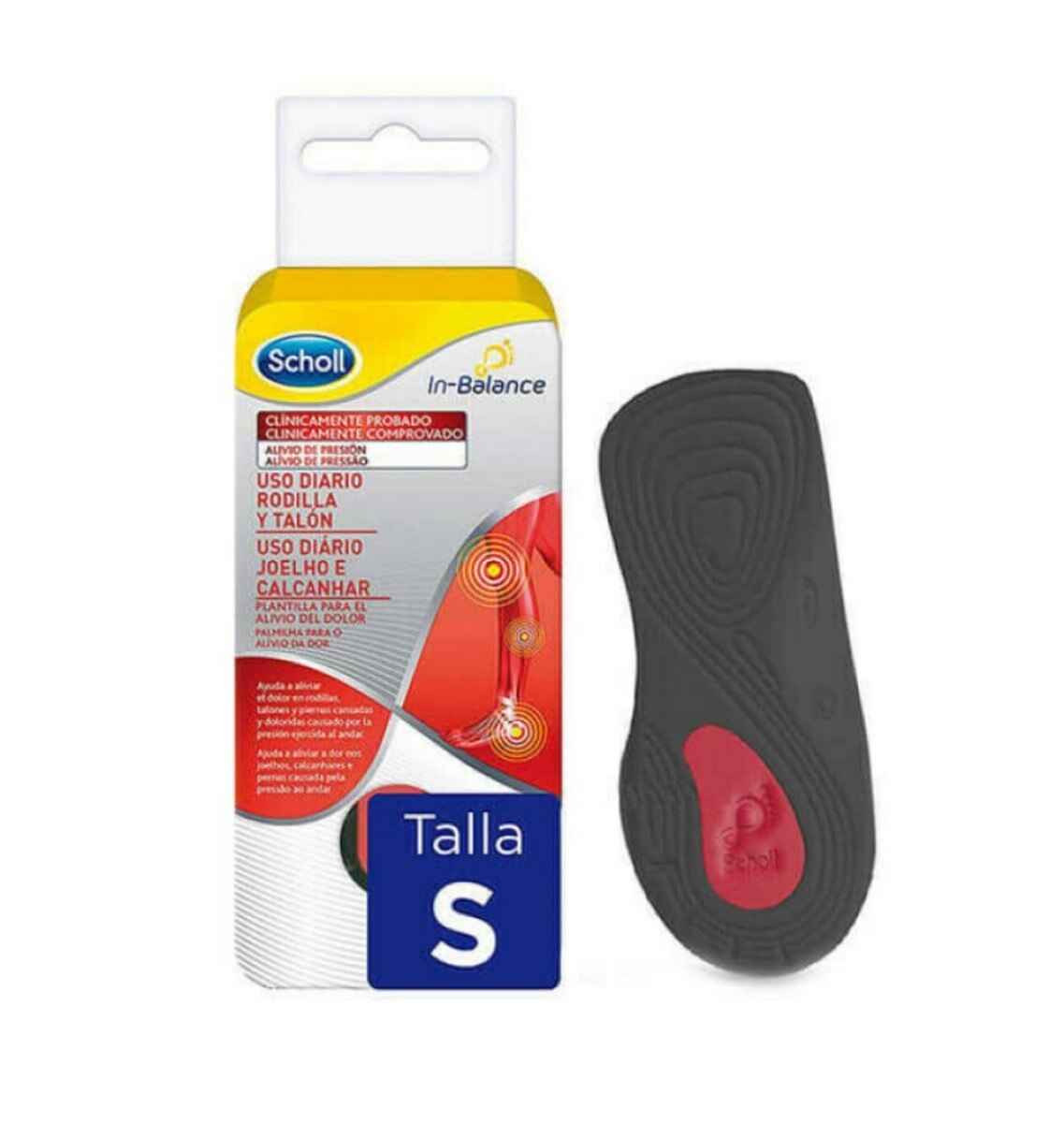 Palmilhas Scholl In-Balance Dor de Joelhos 1