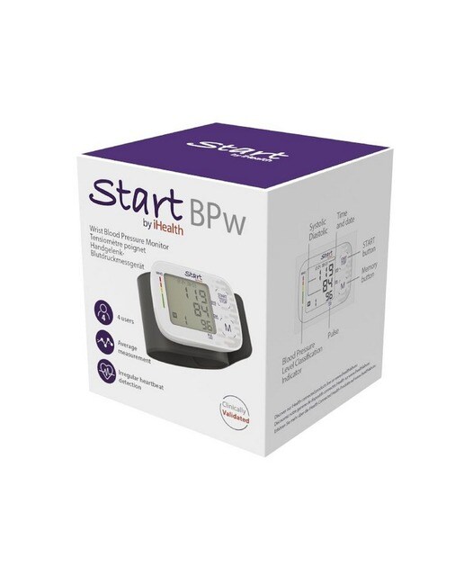 Imagem 0 de Medidor de Tensão Arterial de Pulso START BPW 1un iHealth
