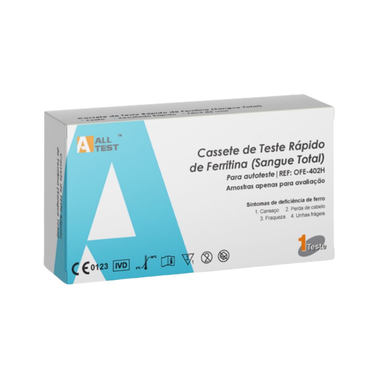 Imagem 0 de Teste para identificar deficiência de ferro