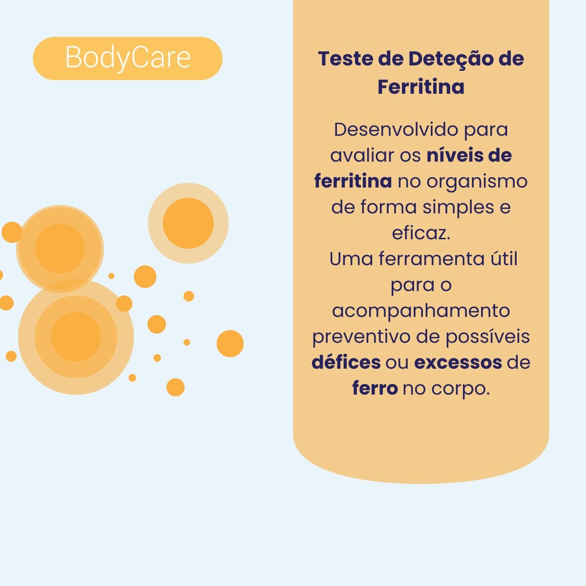 Teste para identificar deficiência de ferro 2