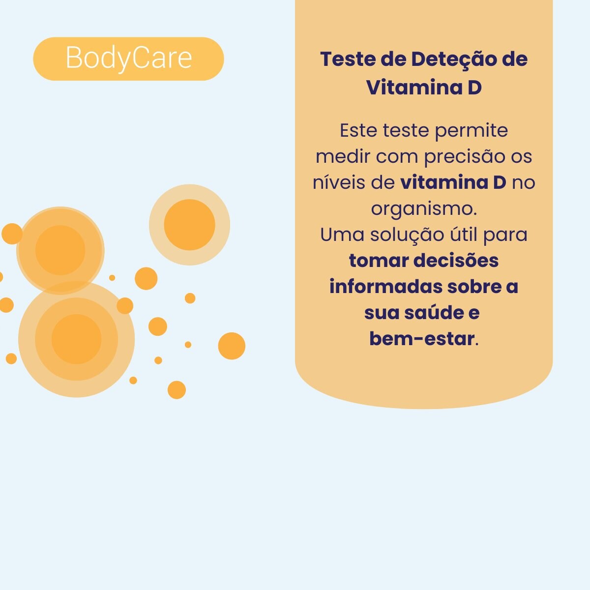 Teste de deteção de vitamina D 2