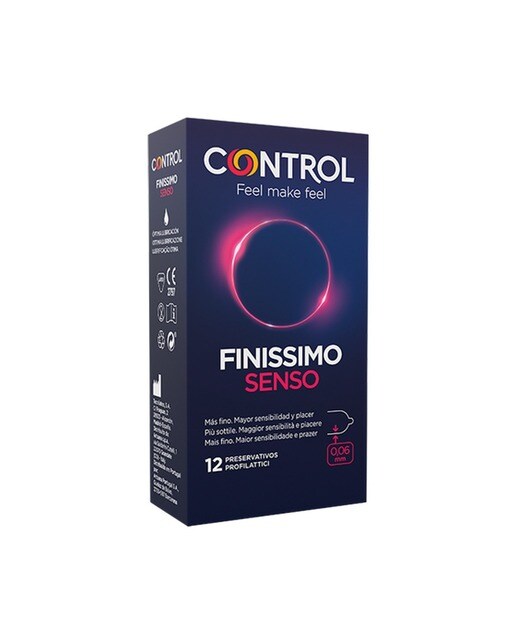 Preservativos Finissimo Senso 12 unidades Control 1