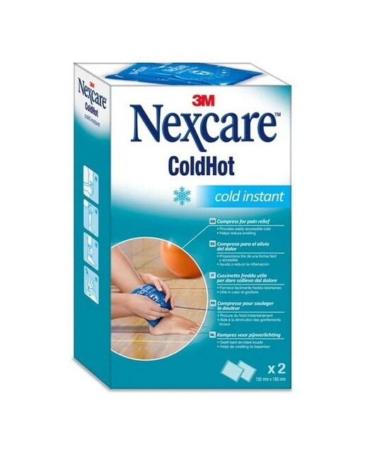Bolsas de Frio Instantâneo ColdHot 2Un Nexcare 1
