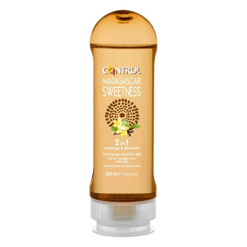 Gel de Massagem 2 in 1 Madagascar Sweetness 200ml Control 1
