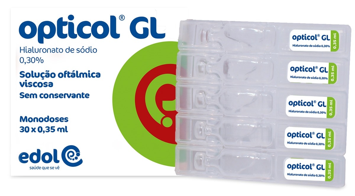 Imagem 0 de Solução Oftálmica Opticol GL Monodoses - 30x0,35 ml
