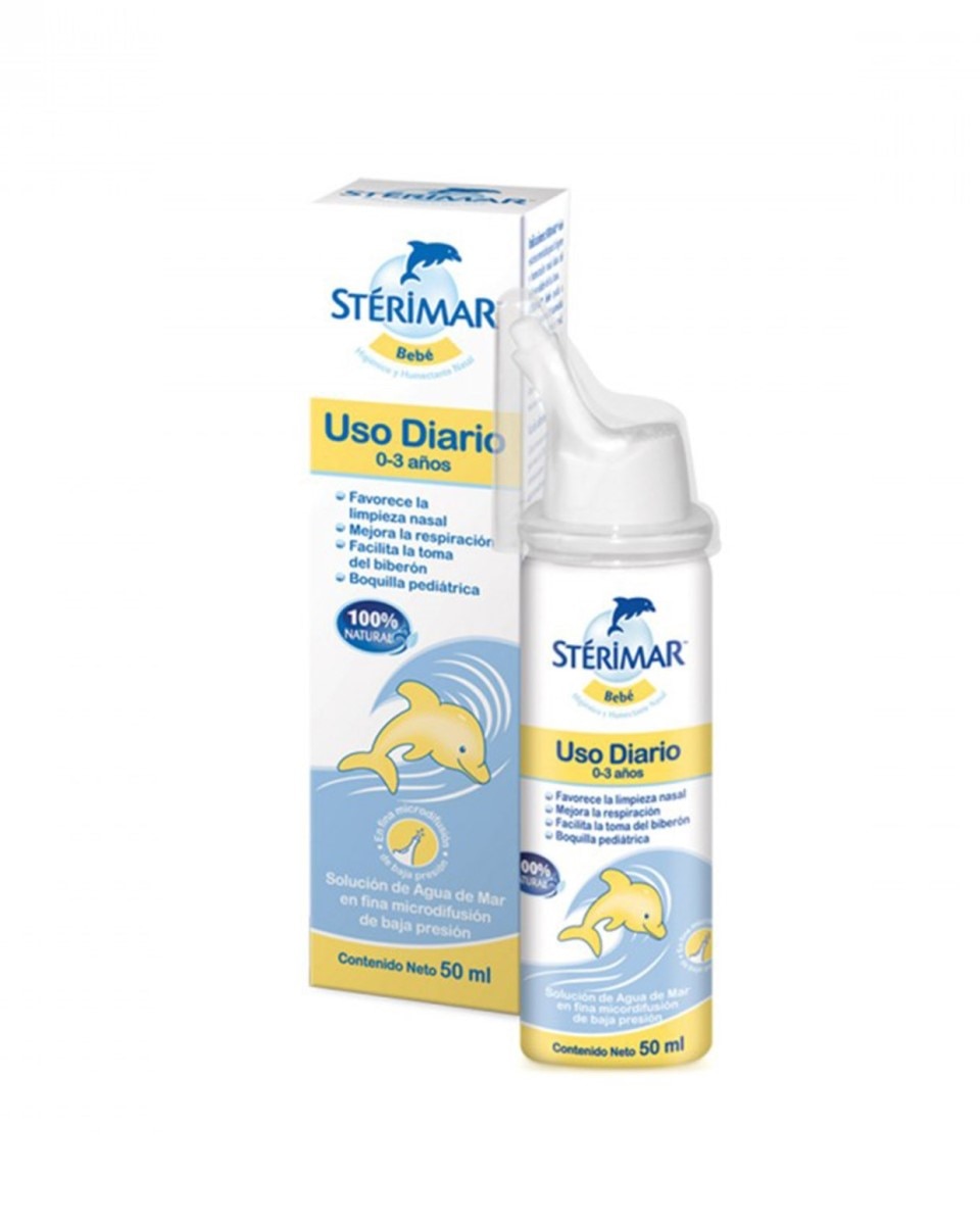 Spray Nasal Água Mar Bebé - 50 ml 1