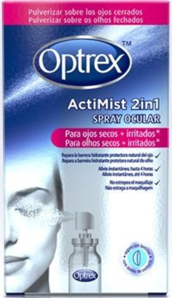 Imagem 0 de Spray ActiMist 2 em1 Olhos Secos e Irritados - 10 ml