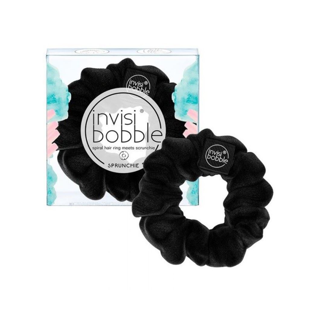 Elástico de Cabelo Sprunchie Preto - 1 un 1