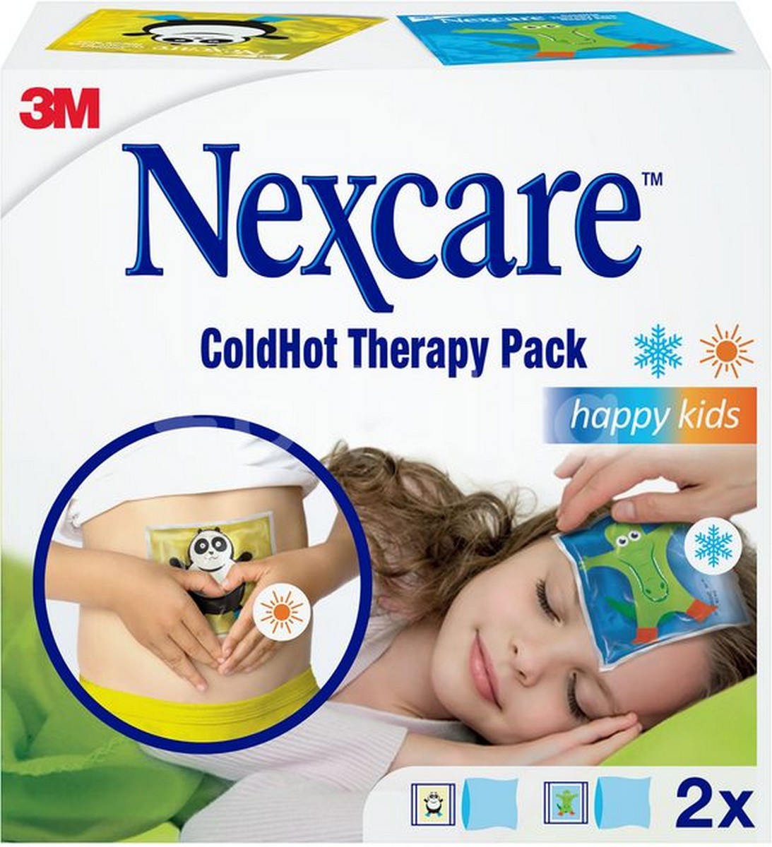 Compressas Gel Nexcare Coldhot Happy kids - 2 un 2
