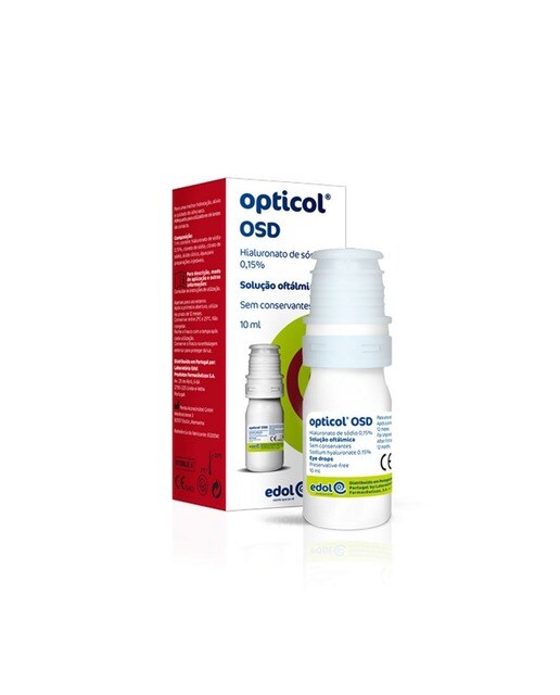 Imagem 0 de Solução Oftálmiva Opticol OSD em Gotas 10ml Opticol