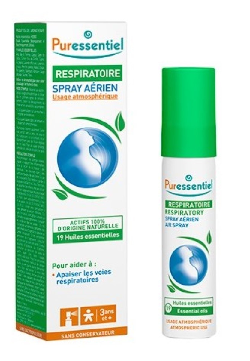 Spray de Ervas para o Ar, Respiratoryair 20 ml Puressential 1