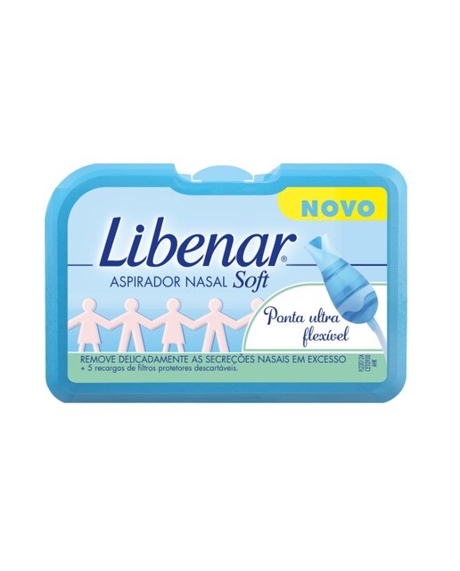 Imagem 0 de Aspirador Nasal Soft + 5 Recargas de Filtros Protetores Descartáveis