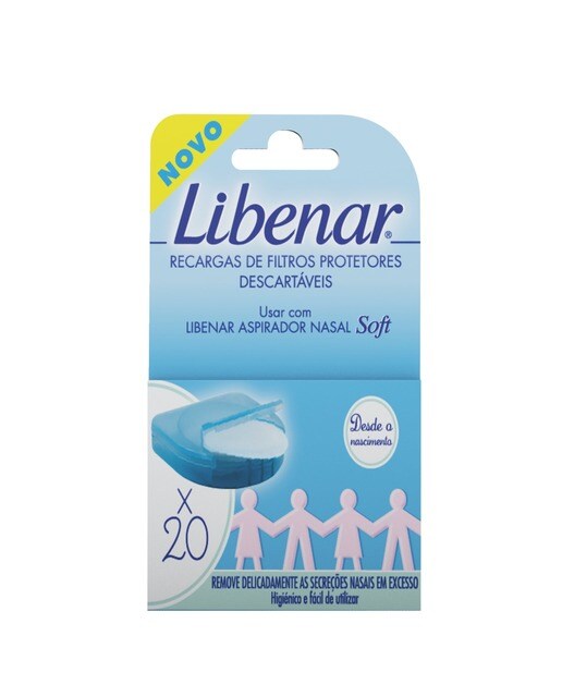 Imagem 0 de Recargas de Filtros Descartáveis para Aspirador Nasal - 20 uds.