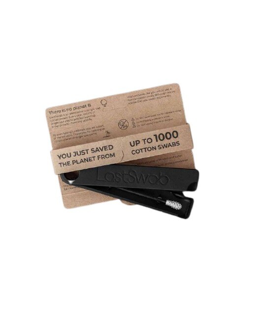 Cotonete Reutilizável LastSwab Basic LastObject Penguin Black-1