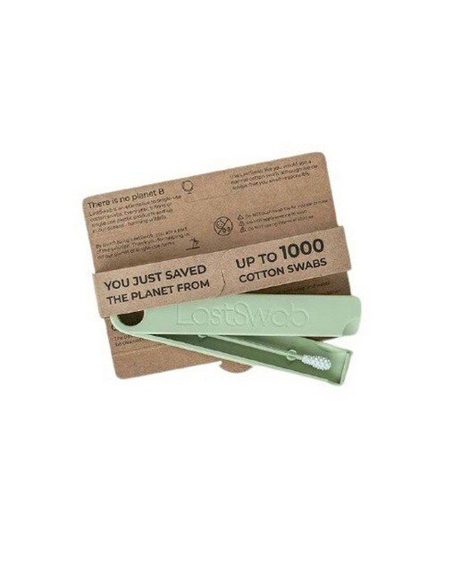 Cotonete Reutilizável LastSwab Basic Verde LastObject Sea Turtle Green-1