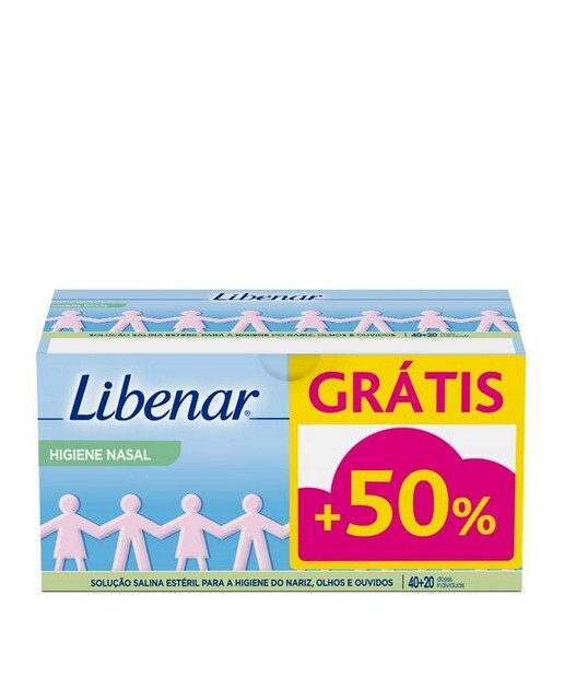 Solução Nasal Libenar Esterilizada 60unid. Omega 1