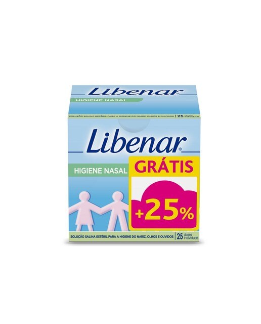 Imagem 0 de Soro Fisiológico Doses Individuais 20+5X5ml Libenar