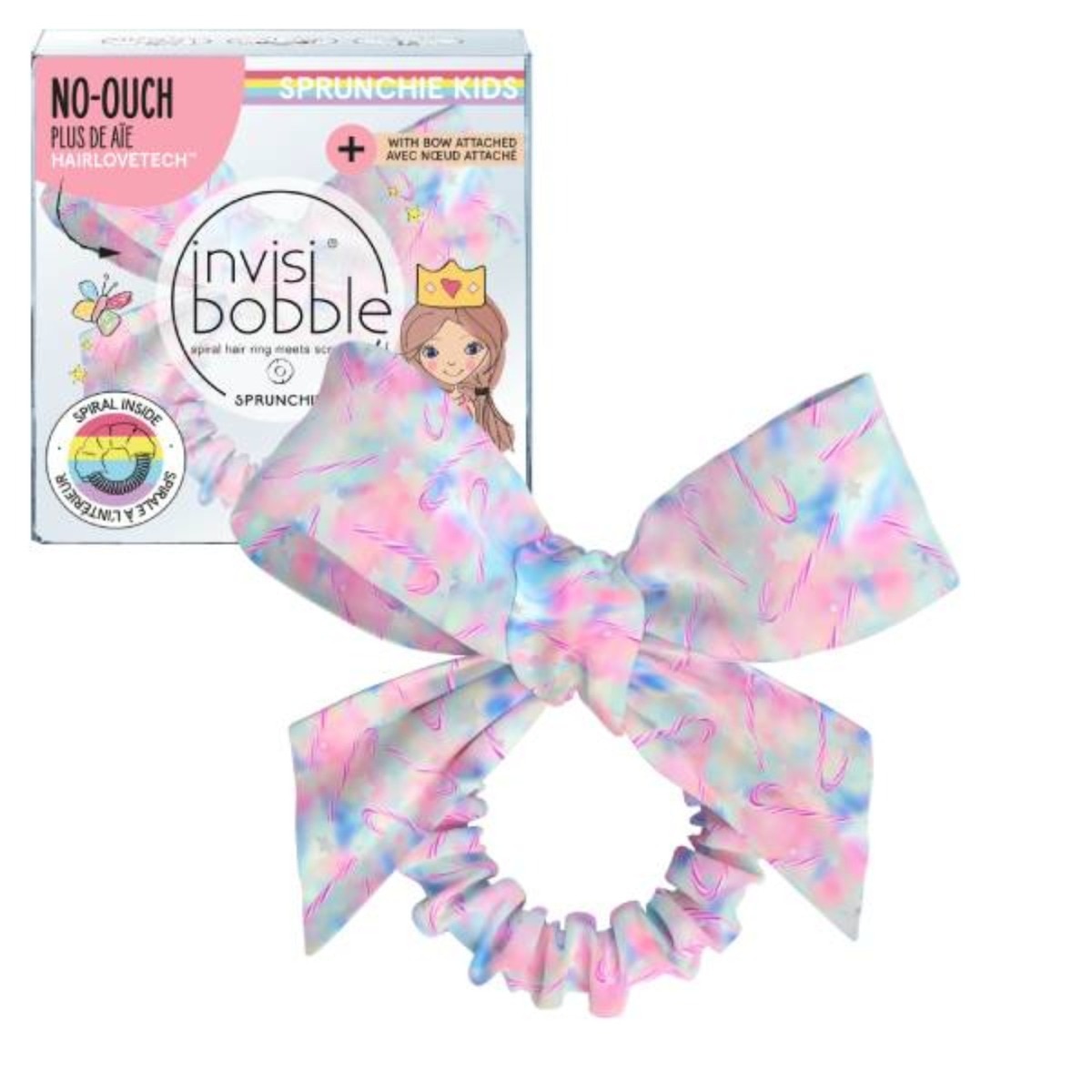 Elástico de Cabelo Kids Slim Spunchie Bow Sweets For My Sweet 1