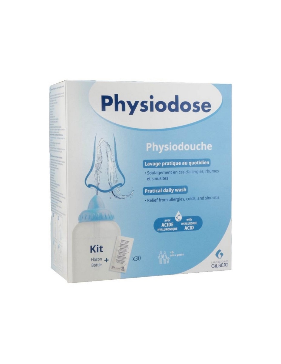 Imagem 0 de Kit Physiodouche - 30 Saquetas + Frasco