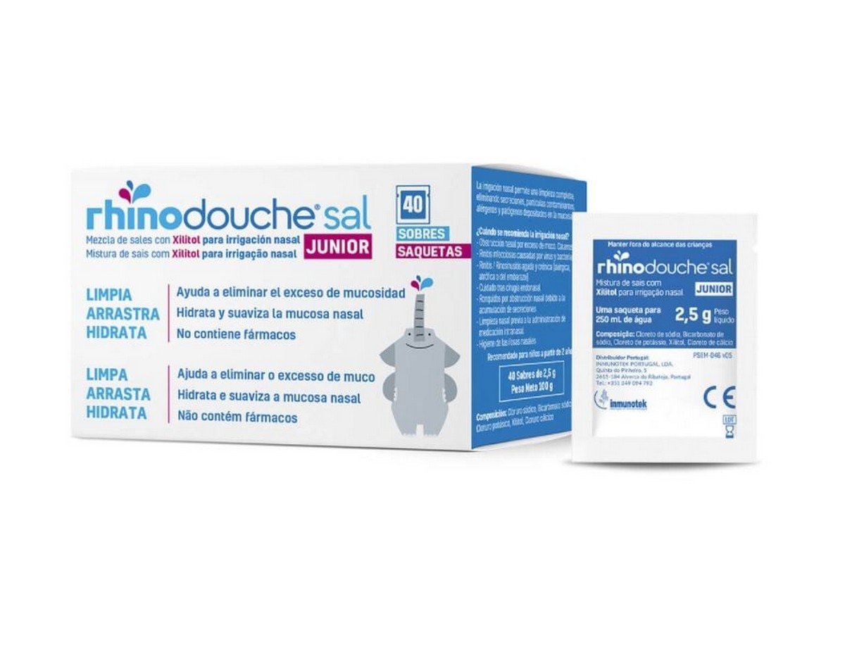 Imagem 0 de Sal Rhinodouche® Junior - 40 Saquetas