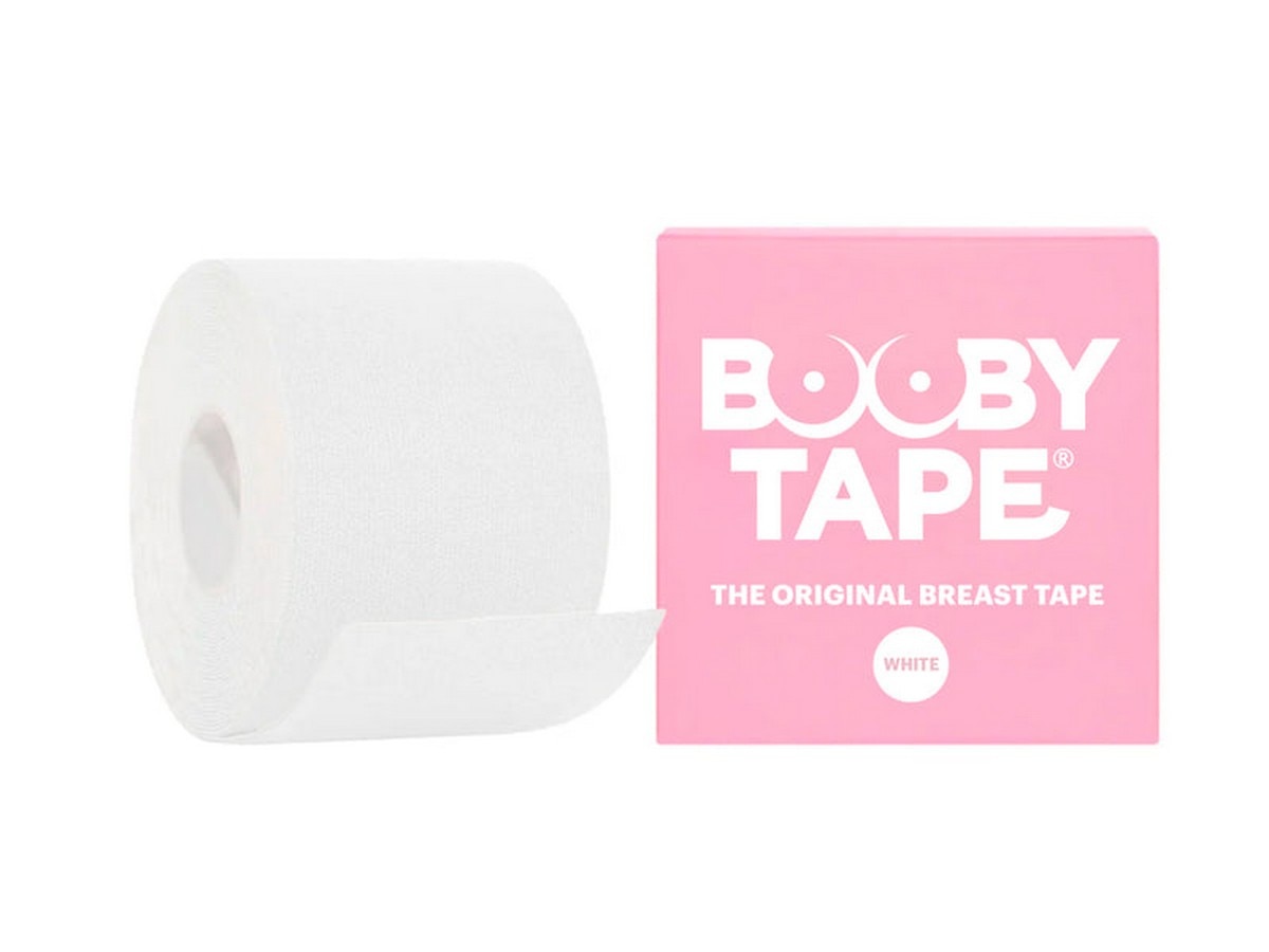Fita Booby Tape - 5 m Branco-1