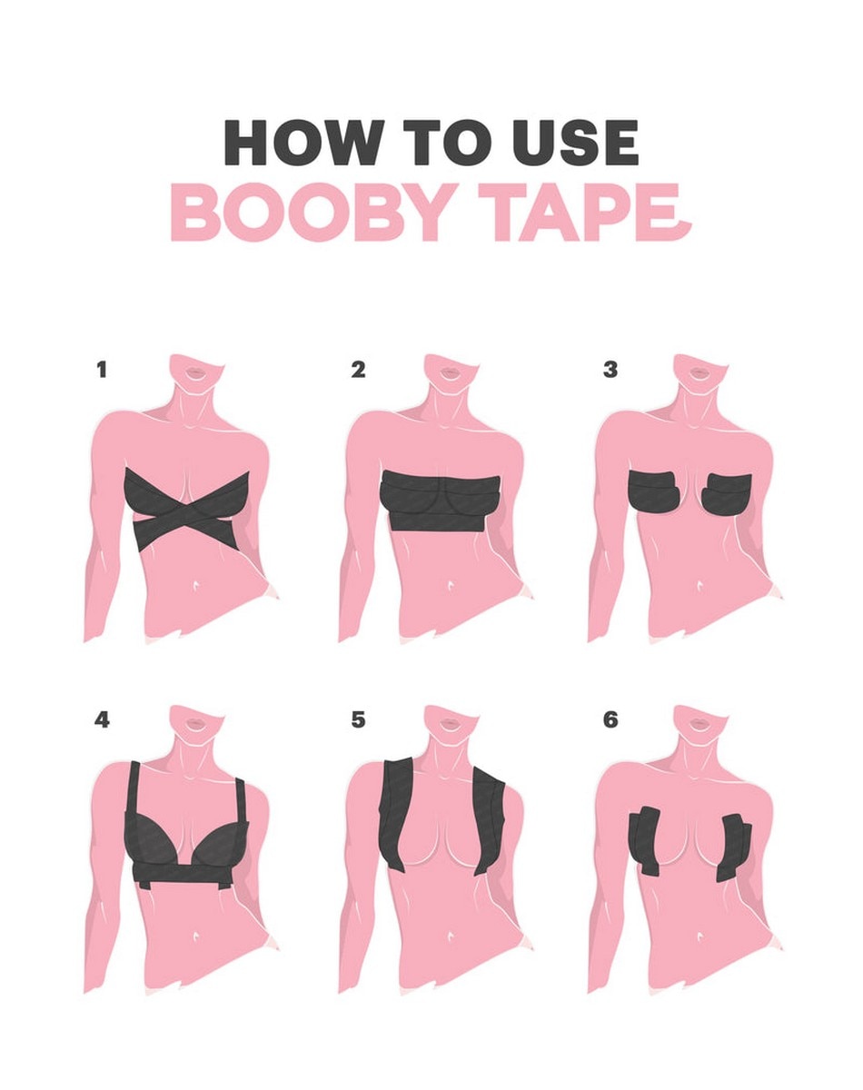 Fita Booby Tape - 5 m Branco-4