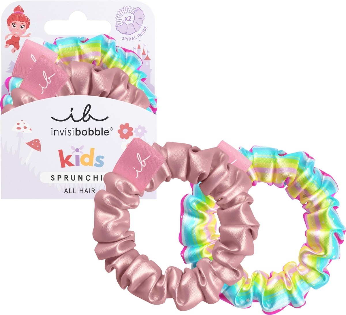 Elástico de Cabelo Kids Sprunchie Too Good to Be Blue - 2 uds. 1