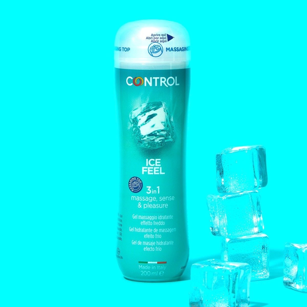 Gel de Massagem Ice Feel 3 em 1 - 200 ml 2
