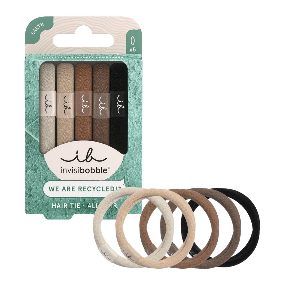 Elástico de Cabelo Ecotie Mocha - 5 uni 2