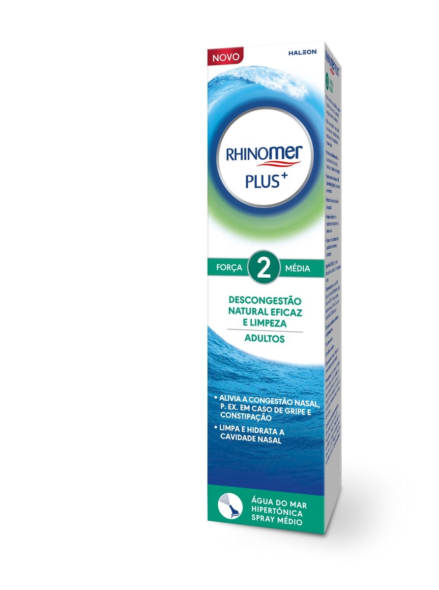 Imagem 0 de Rhinomer Plus+ Nasal Força 2 Spray Água do Mar