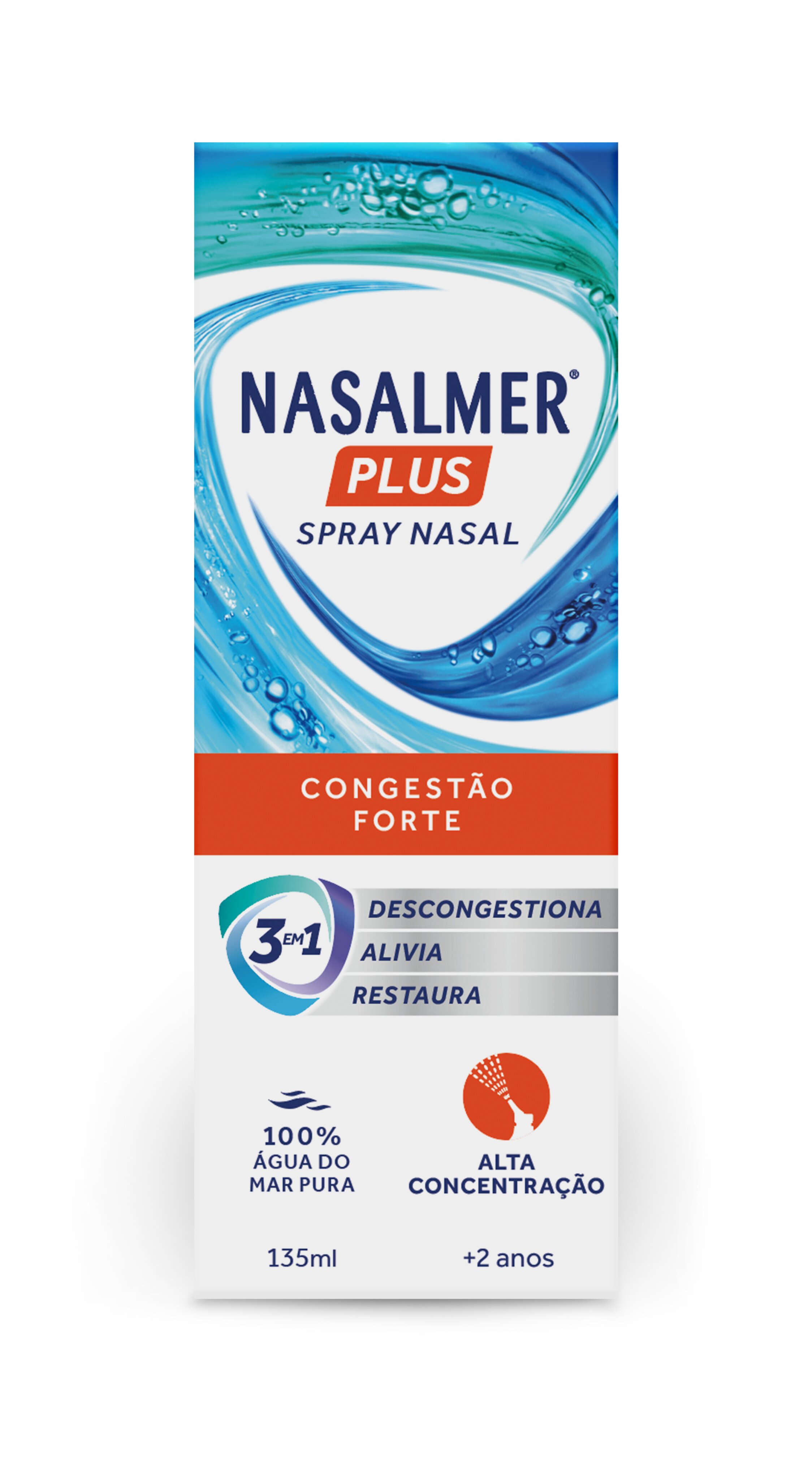 Imagem 0 de Spray Nasal Plus Hipertónico Congestão Forte Água do Mar