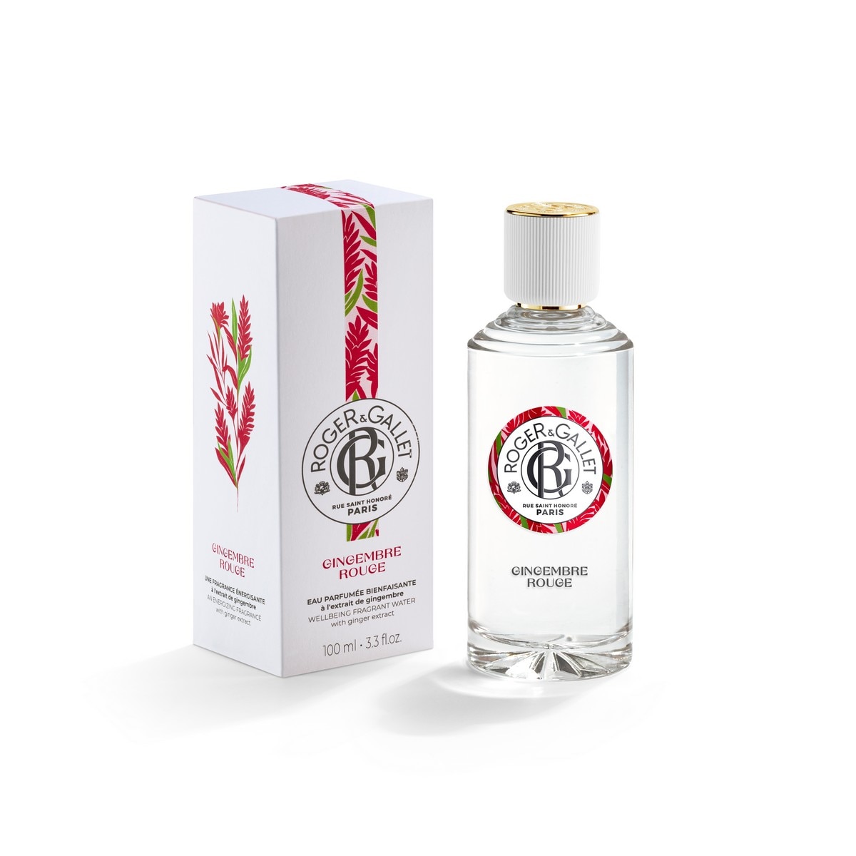 Água Fresca Perfumda Gingembre Rouge 100ml Roger & Gallet 2