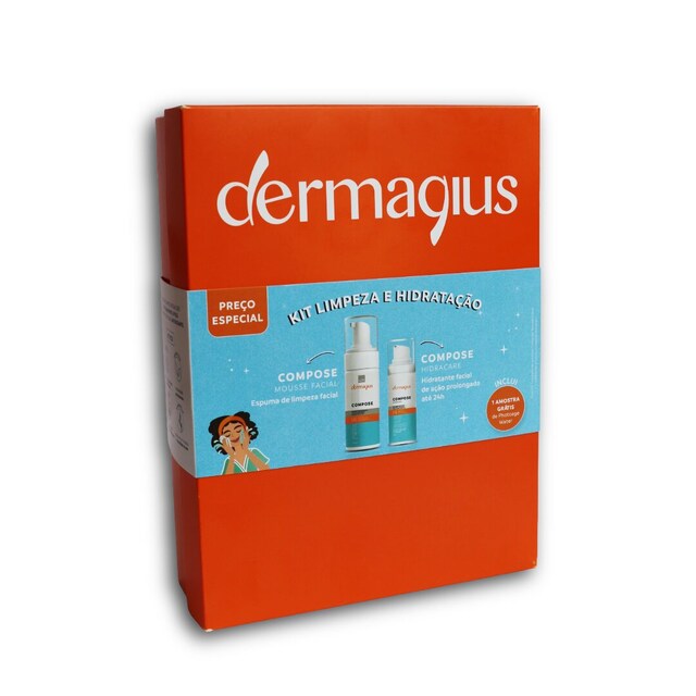 Imagem 0 de Dermagius Coffret Limpeza Hidratação
