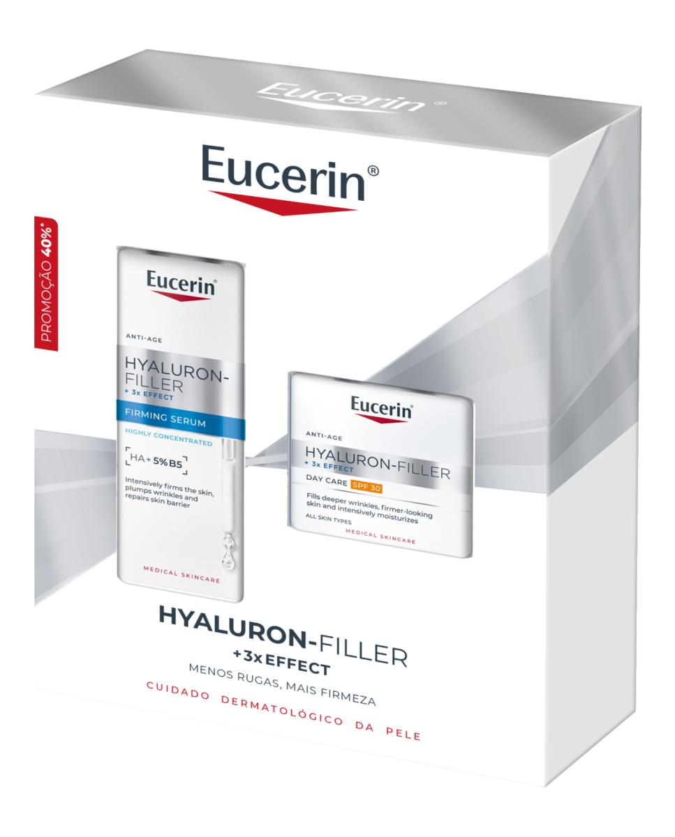 Imagem 0 de Coffret Hyaluron-Filler 3x Effect Sérum Efeito Lifting e Firmeza 30ml + Creme de Dia - Todos os Tipos de Pele FPS 30 50ml com 40% desconto