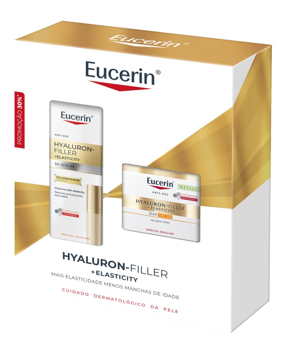 Imagem 0 de Coffret Hyaluron-Filler Elasticity Sérum 3D 30ml + Creme de Dia FPS 30 50ml com 30% desconto
