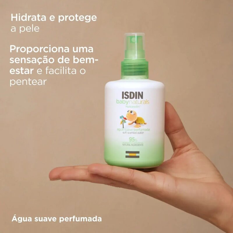 Coffret ISDIN BabyNaturals Pomada Regeneradora Zn40 + Água Perfumada 3