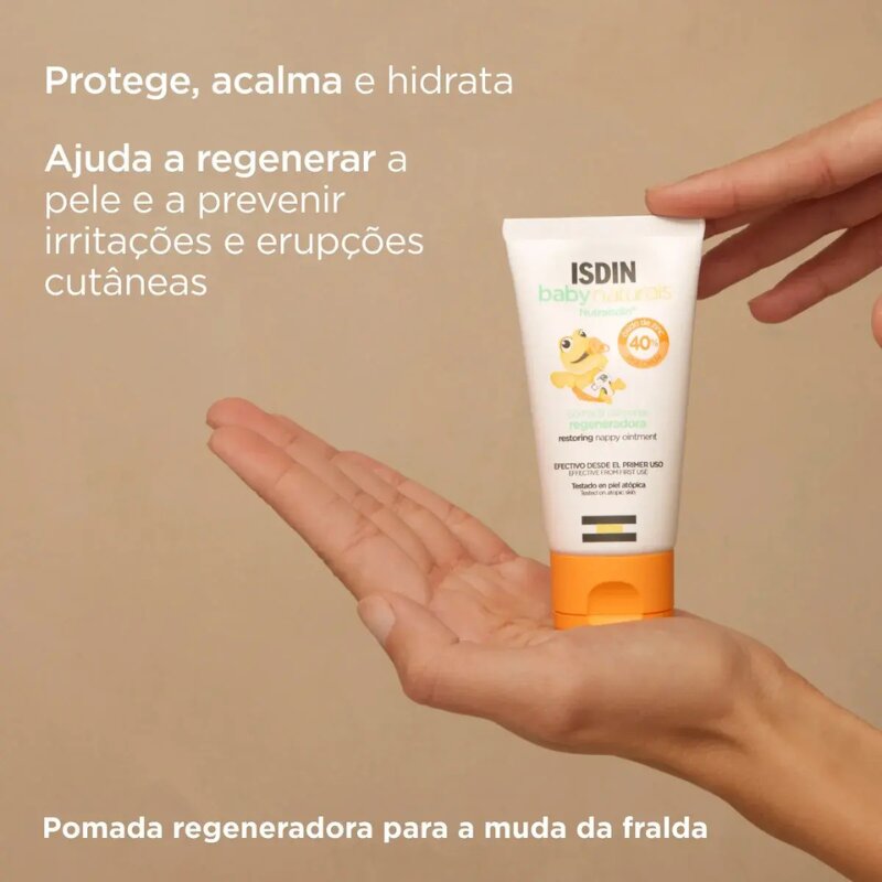 Coffret ISDIN BabyNaturals Pomada Regeneradora Zn40 + Água Perfumada 4