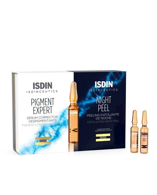 Ampolas Day Pigment Expert + Night Peel Isdinceutics - 10+10x2 ml 1