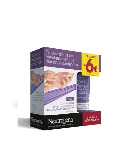 Imagem 0 de Creme de Mãos Antienvelhecimento SPF20 - 2x75 ml
