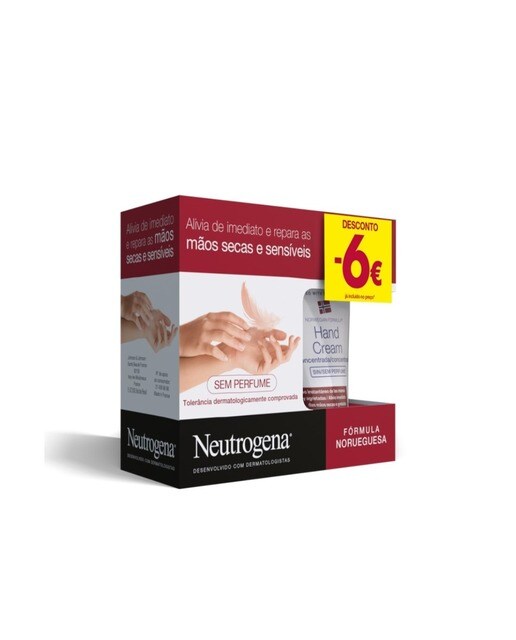 Creme de Mãos Concentrado sem Perfume - 2x50 ml 1