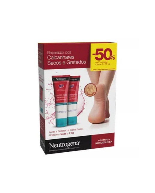 Imagem 0 de Duo Pés Reparador Calcanhares Secos e Gretados - Preço Especial - 2x50 ml