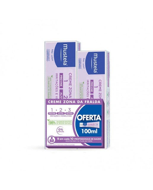 Creme Zona Fralda 123 - 150 ml + Oferta de 100 ml 1