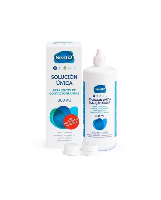 Solução Para Lentes de Contacto - 360 ml 1