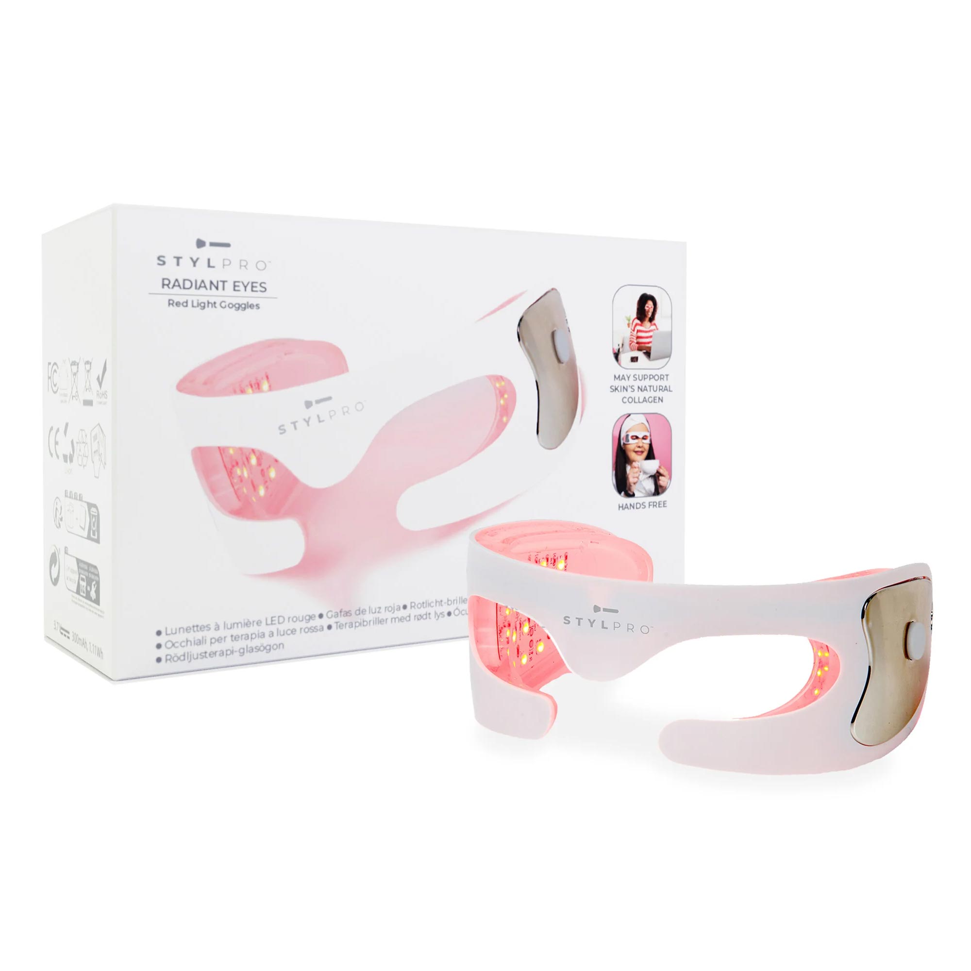 Óculos com Luz LED para Rejuvenescimento 2