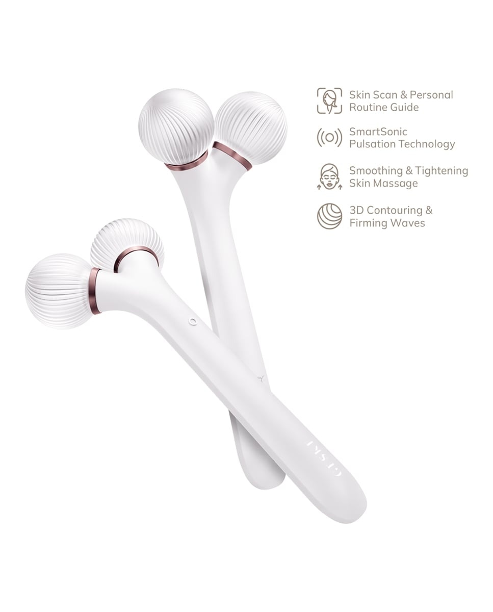 Dispositivo Facial Sonic Facial Roller 4 in 1 White Rose Gold 2