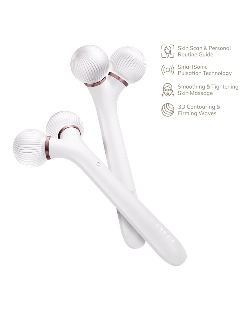 Dispositivo Facial Sonic Facial Roller 4 in 1 White Rose Gold 2