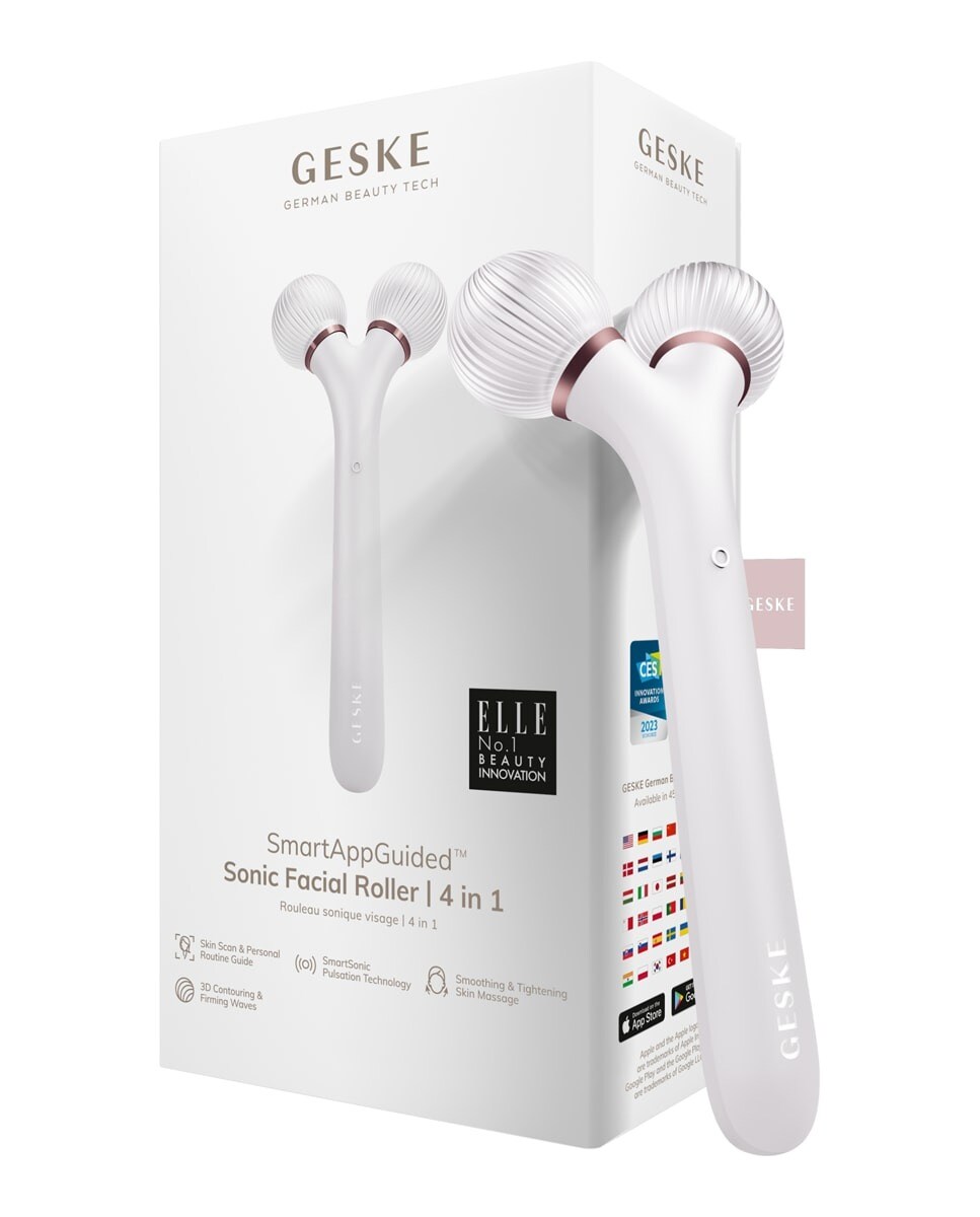 Dispositivo Facial Sonic Facial Roller 4 in 1 White Rose Gold 6