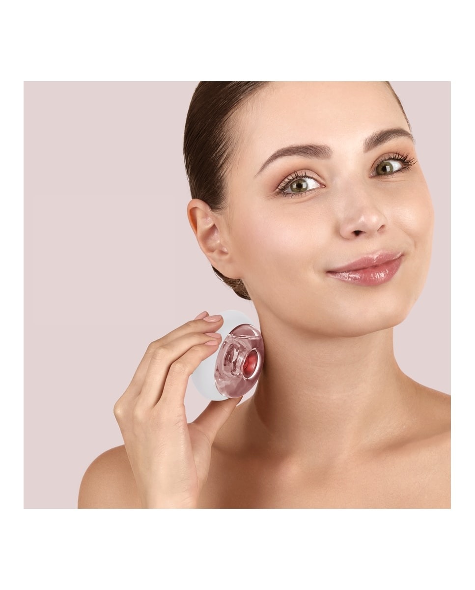 Massajador Corporal Sonic Cool & Warm Face and Body Massager 9 in 1 White Rose 4